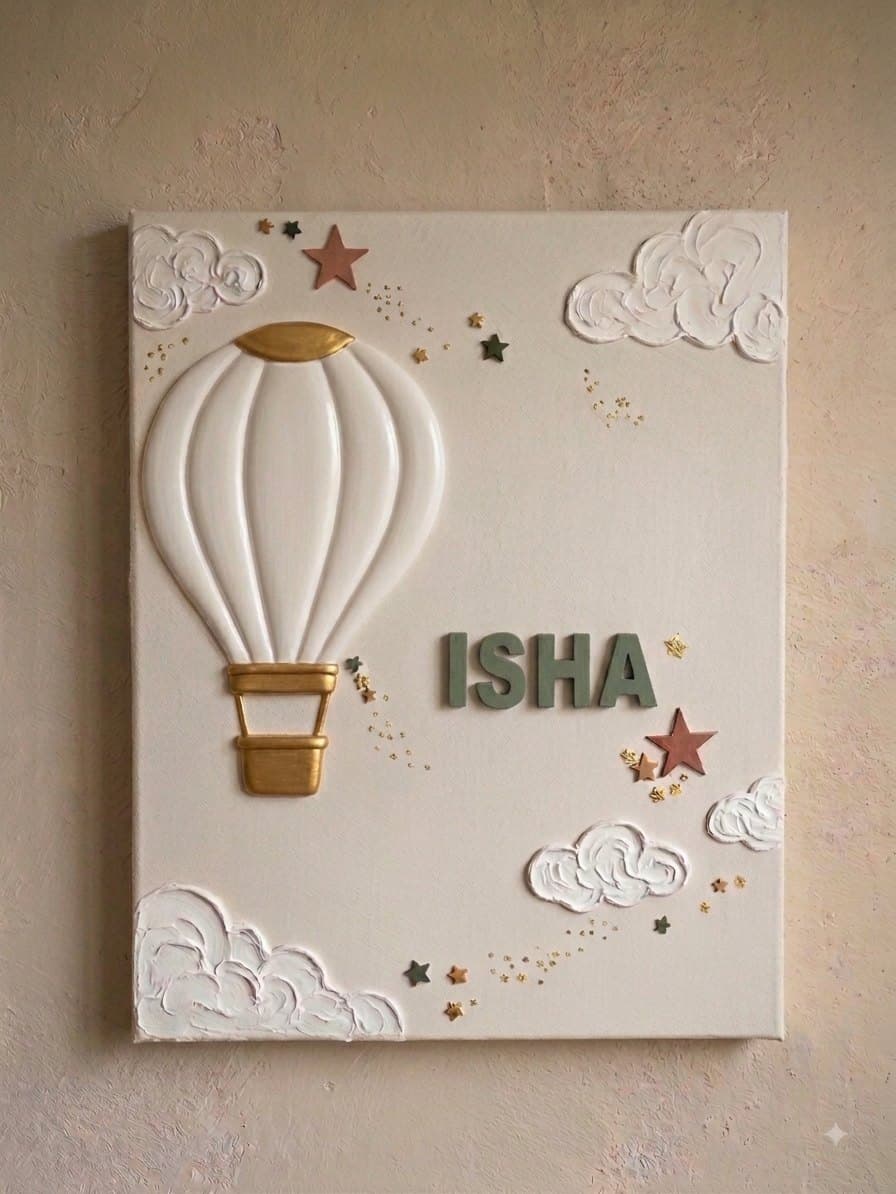 Name 3D wall Art