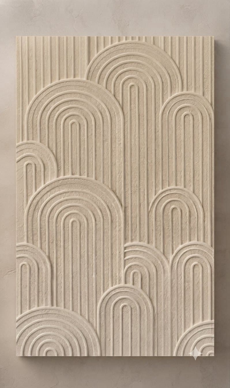 Arch Texture Art — handmade textured wall art